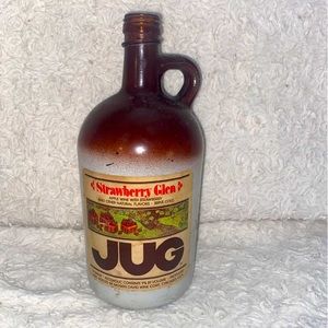 Vintage wine jug